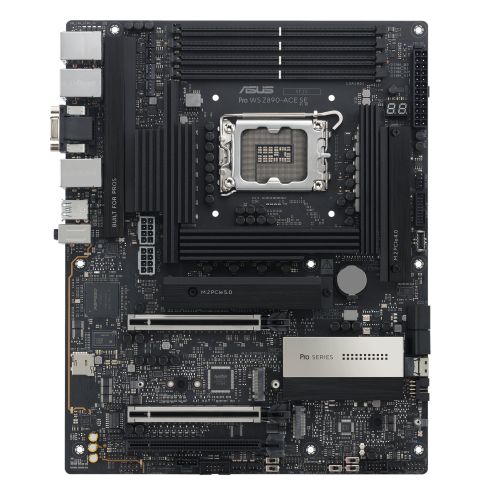 Asus PRO WS Z890-ACE SE, Workstation, Intel Z890, 1851, ATX, 4 DDR5, VGA, HDMI, TB4, 10G & 2.5G LAN, Onboard BMC, 4x M.2 Asus PRO WS Z890-ACE SE, Workstation, Intel Z890, 1851, ATX, 4 DDR5, VGA, HDMI, TB4, 10G & 2.5G LAN, Onboard BMC, 4x M.2